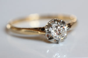 0.3ct Diamond Solitaire Ring