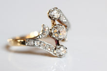 Load image into Gallery viewer, Art Deco Tulip Diamond Ring