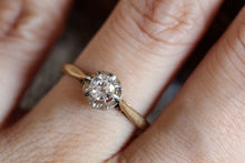 Load image into Gallery viewer, 0.3ct Diamond Solitaire Ring