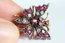 Load image into Gallery viewer, Victorian Butterfly Brooch