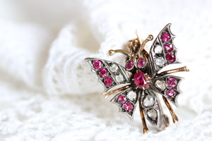 Victorian Butterfly Brooch