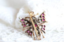 Load image into Gallery viewer, Victorian Butterfly Brooch