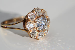 Timeless Cluster Diamond Ring