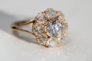 Timeless Cluster Diamond Ring