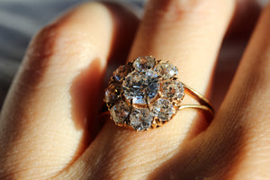 Timeless Cluster Diamond Ring