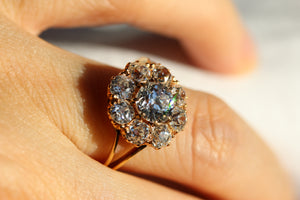 Timeless Cluster Diamond Ring