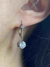 Load image into Gallery viewer, Edwardian 2.7ctw Diamond Earrings
