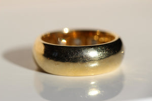 7-Stone Old Cut Diamond Wide Band